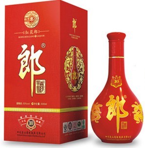 郎酒紅花郎十年53度 醬香型白酒 酒類(lèi)批發(fā) 郎酒系列